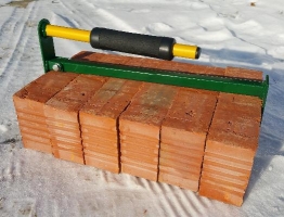 Удобная переноска для кирпичей и бетонных блоков. Модель ПК 3.001.01.