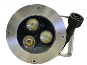 Подводный светодиодный (LED) прожектор 3 диода, 25