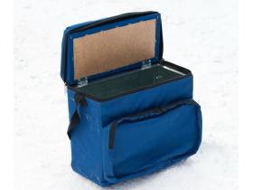 Ящик оцинкованный с сумкой для хранения рыболовных снастей