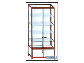 Витрины из алюминиевого профиля