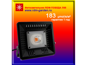 Фитопрожектор RDM-ПОБЕДА 55Л для теплиц