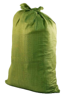 Мешок полипропиленовый зелёный 55х95 см (в упаковке 1000 штук)