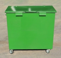 Металлический мусорный контейнер 0,8 м3