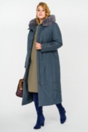 Пальто женское зимнее больших размеров