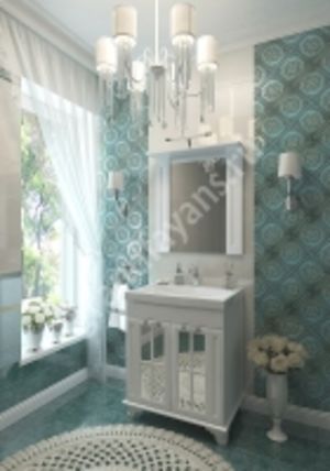 Мебель для ванной комнаты  "Giovanni 70" , тумба + зеркало