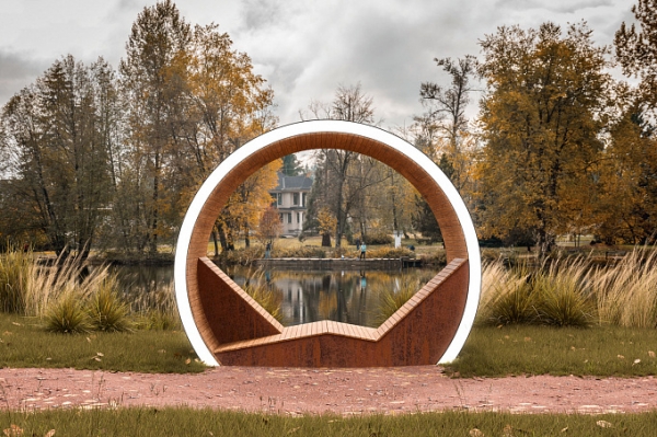 Скамья парковая FUSION (Фьюжн)