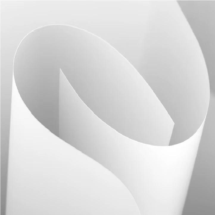 Синтетическая (скроллерная) бумага из полипропилена